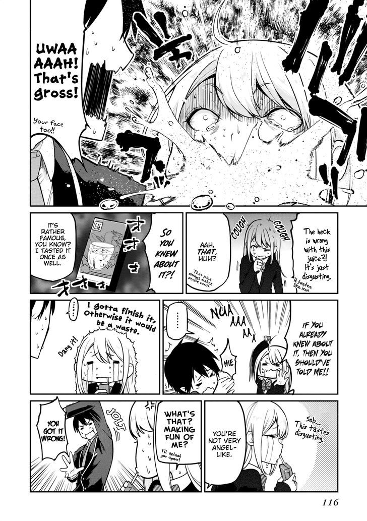 Oroka na Tenshi wa Akuma to Odoru Chapter 7.5 page 4 - Chapter 7.5 : Geez, Those Modern Vending Machines