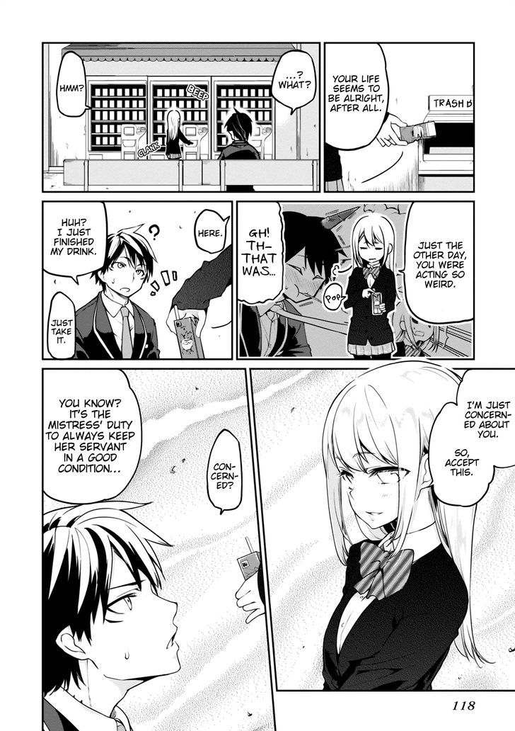Oroka na Tenshi wa Akuma to Odoru Chapter 7.5 page 6 - Chapter 7.5 : Geez, Those Modern Vending Machines