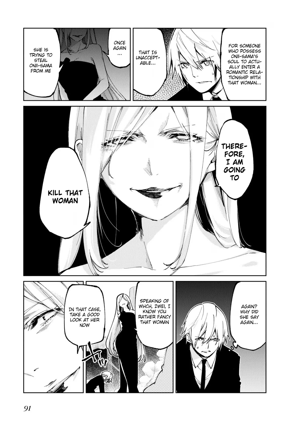 Oroka na Tenshi wa Akuma to Odoru Chapter 70 page 9 - Chapter 70: Love-Hate