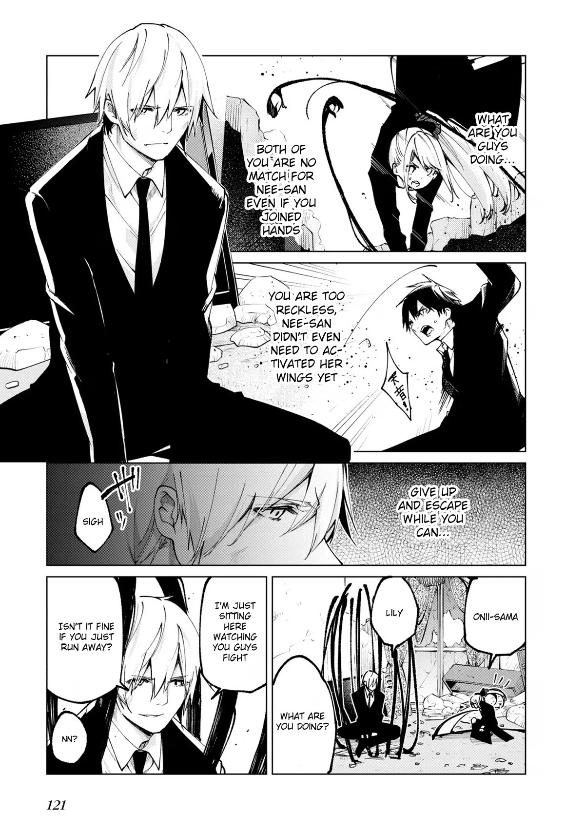 Oroka na Tenshi wa Akuma to Odoru Chapter 71 page 9 - Chapter 71: Valkyrie