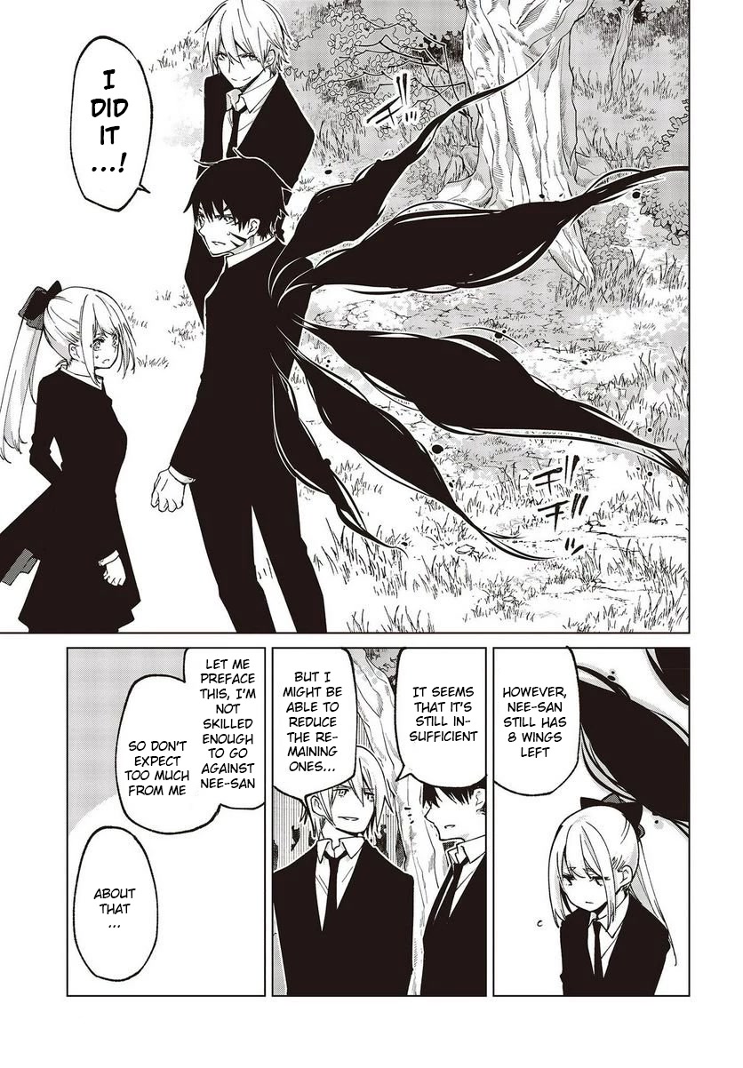 Oroka na Tenshi wa Akuma to Odoru Chapter 72 page 13 - Chapter 72: Black Wings