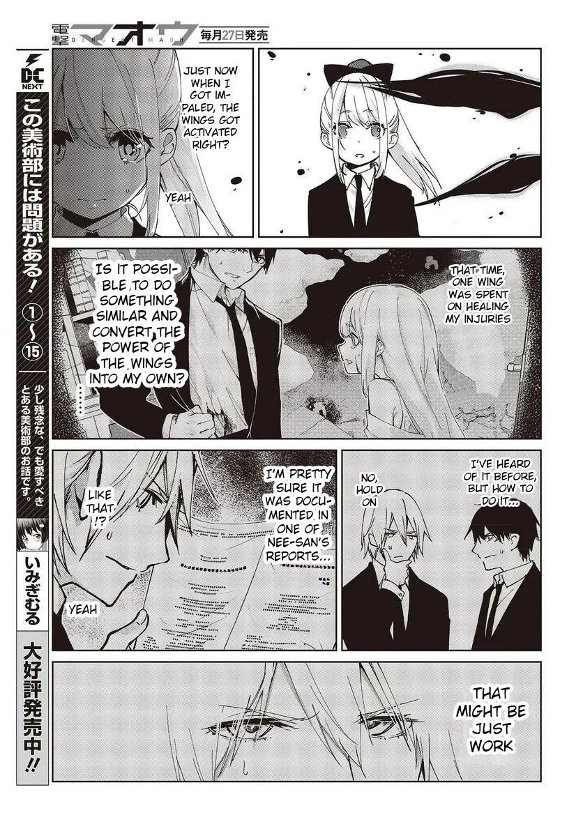 Oroka na Tenshi wa Akuma to Odoru Chapter 72 page 15 - Chapter 72: Black Wings