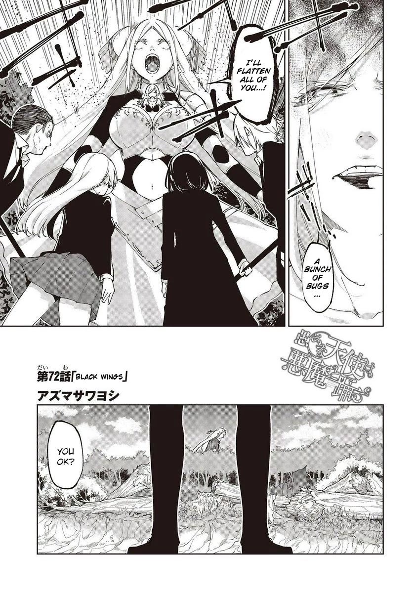 Oroka na Tenshi wa Akuma to Odoru Chapter 72 page 7 - Chapter 72: Black Wings