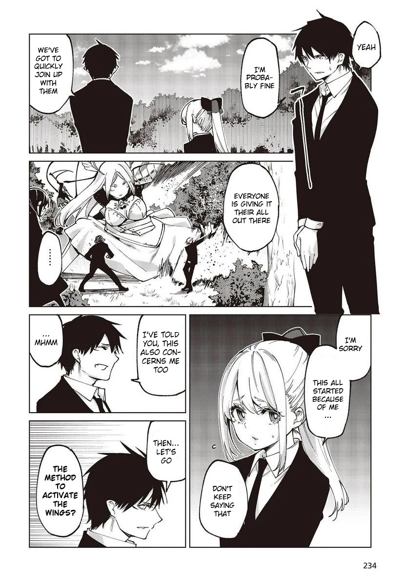 Oroka na Tenshi wa Akuma to Odoru Chapter 72 page 8 - Chapter 72: Black Wings