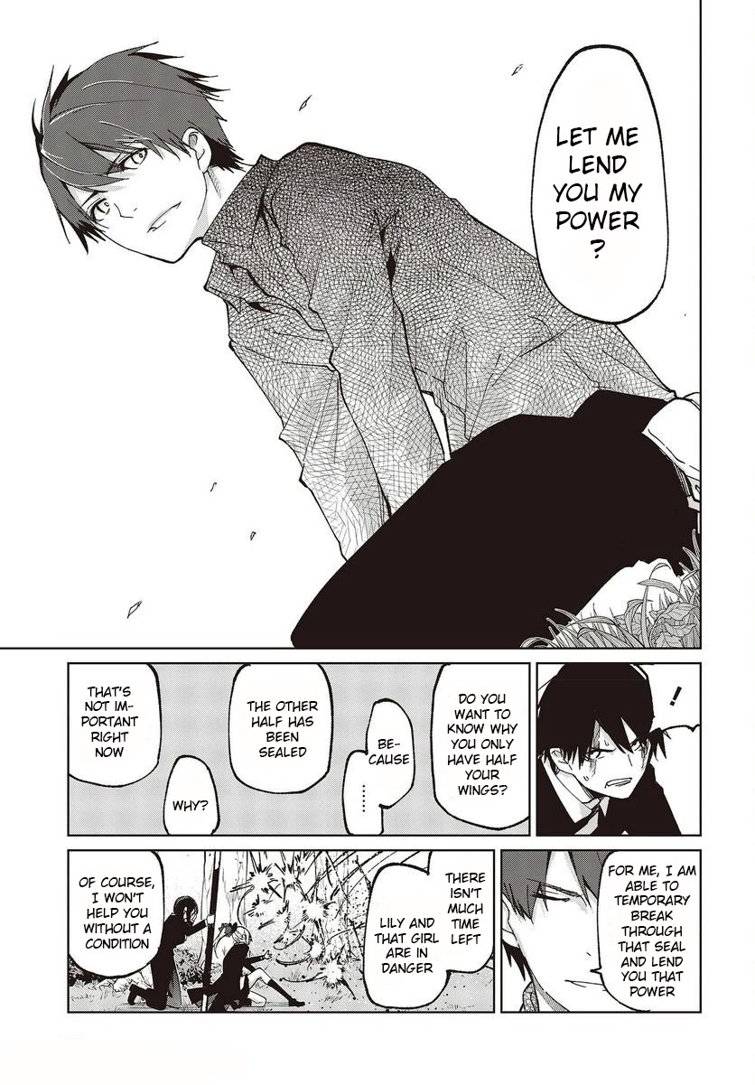 Oroka na Tenshi wa Akuma to Odoru Chapter 73 page 25 - Chapter 73: White Wings