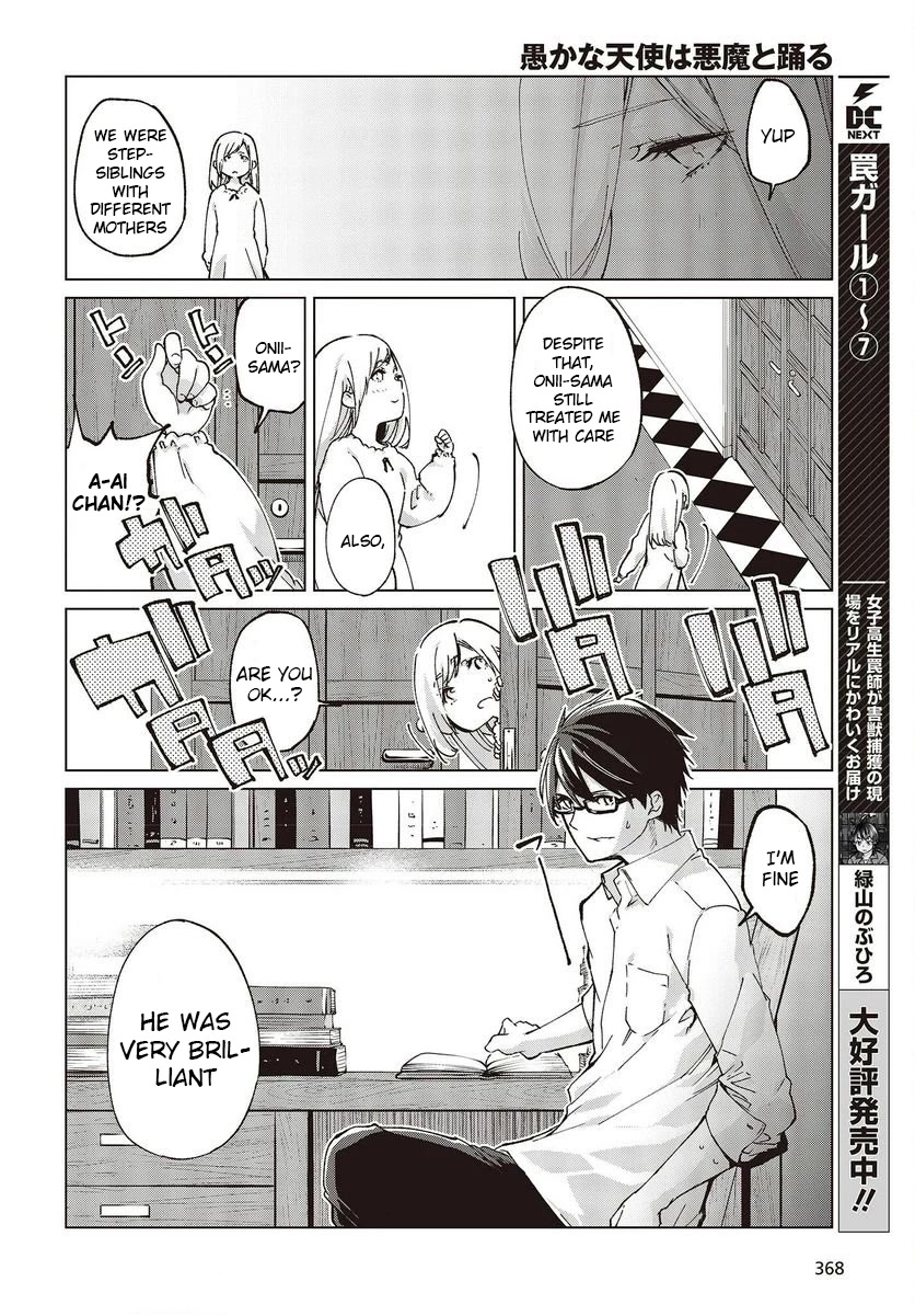 Oroka na Tenshi wa Akuma to Odoru Chapter 74 page 10 - Chapter 74: Promise
