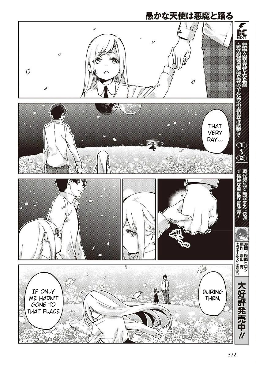 Oroka na Tenshi wa Akuma to Odoru Chapter 74 page 14 - Chapter 74: Promise