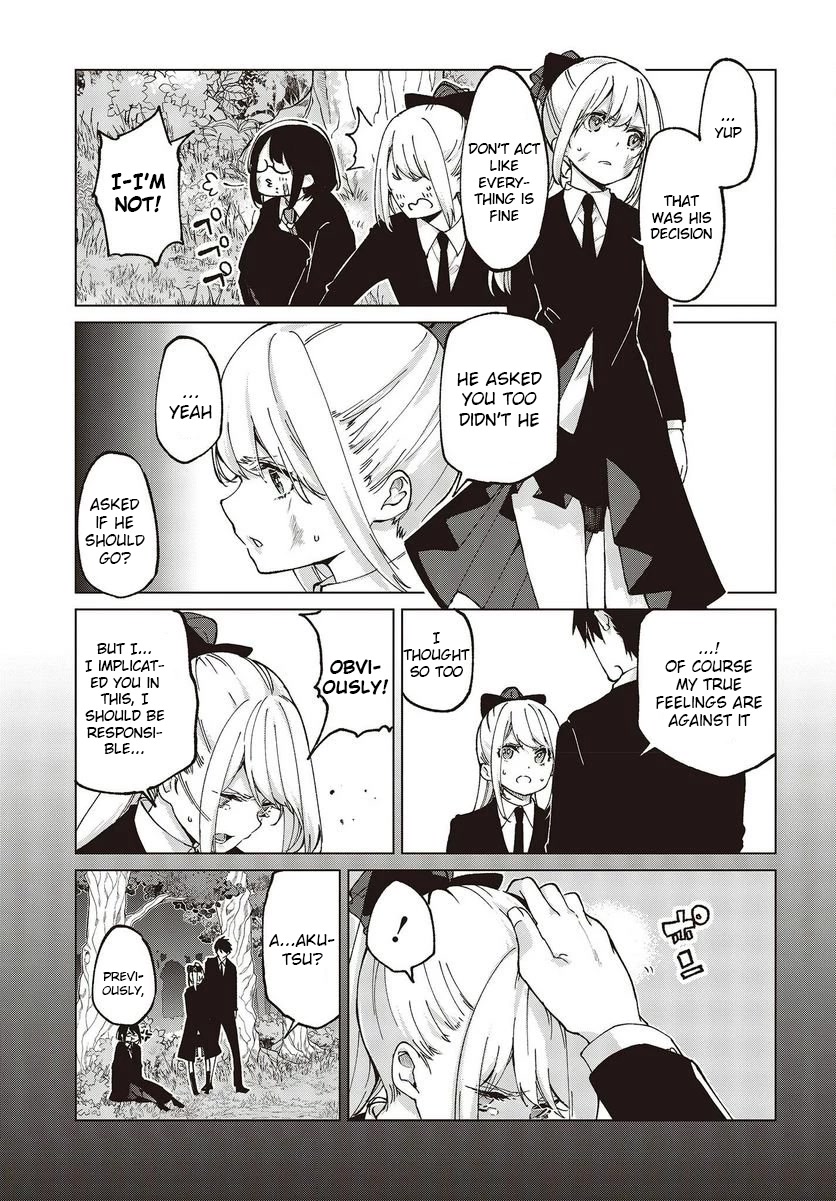Oroka na Tenshi wa Akuma to Odoru Chapter 74 page 19 - Chapter 74: Promise