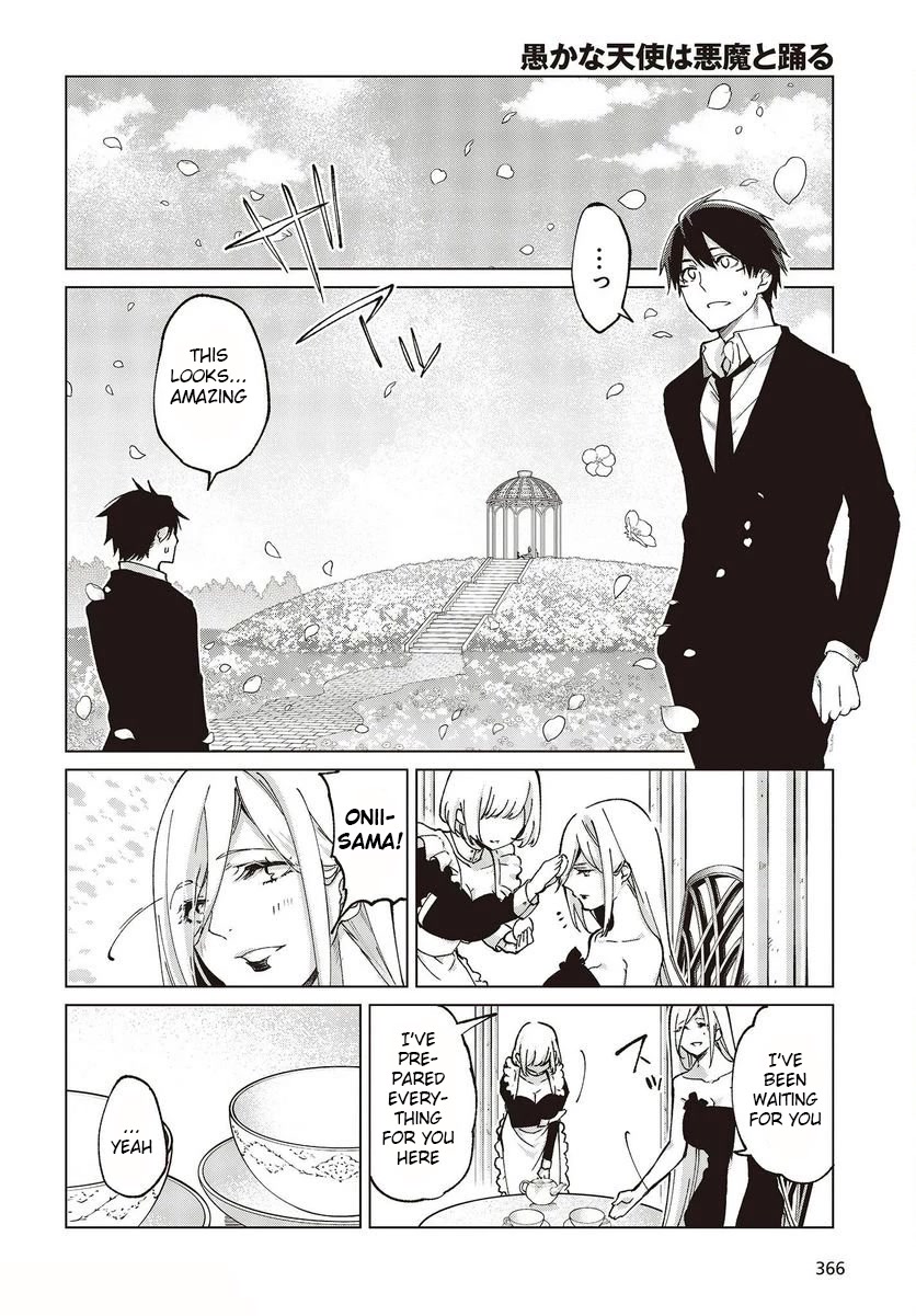 Oroka na Tenshi wa Akuma to Odoru Chapter 74 page 8 - Chapter 74: Promise