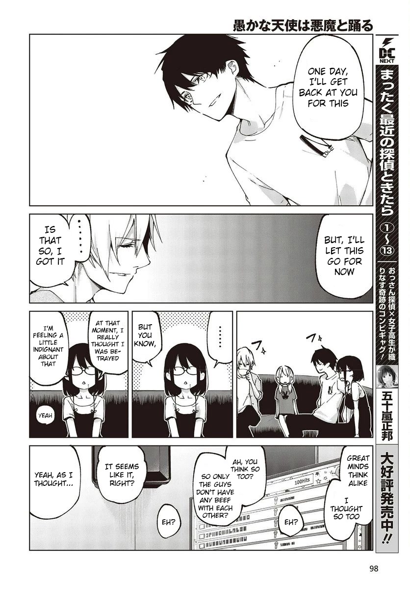 Oroka na Tenshi wa Akuma to Odoru Chapter 75 page 10 - Chapter 75: We Are Back