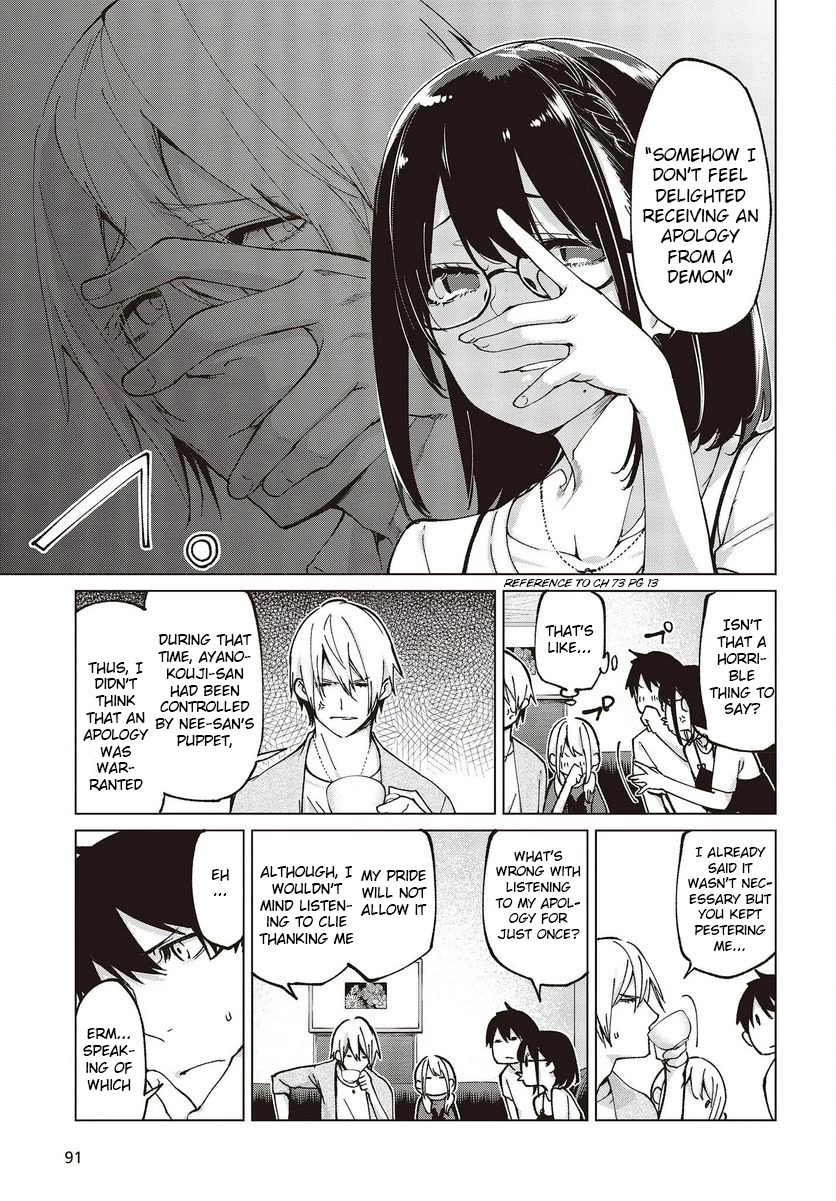 Oroka na Tenshi wa Akuma to Odoru Chapter 75 page 3 - Chapter 75: We Are Back