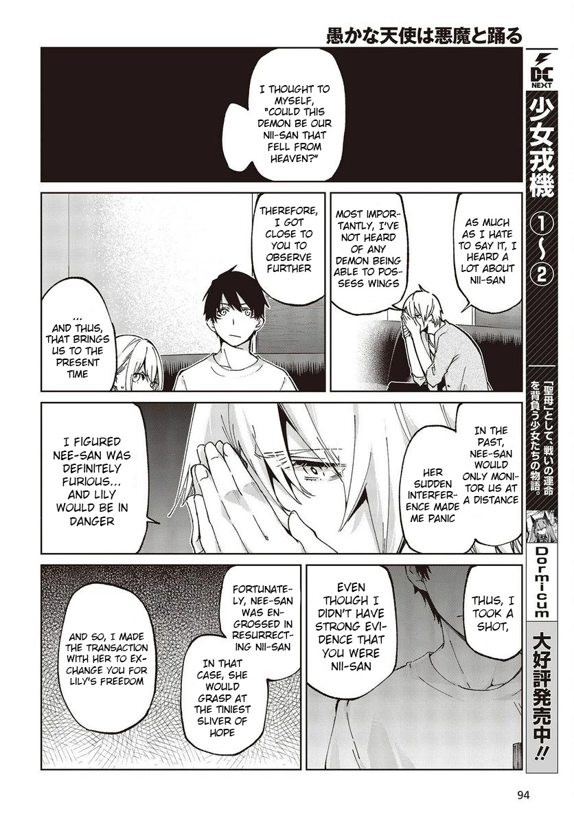 Oroka na Tenshi wa Akuma to Odoru Chapter 75 page 6 - Chapter 75: We Are Back