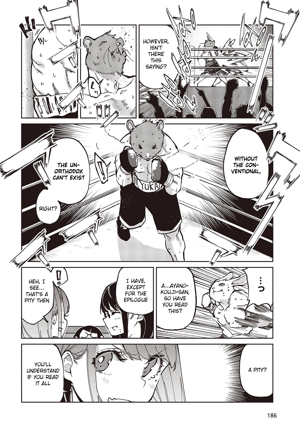 Oroka na Tenshi wa Akuma to Odoru Chapter 78 page 18 - Chapter 78: Vale-tudo
