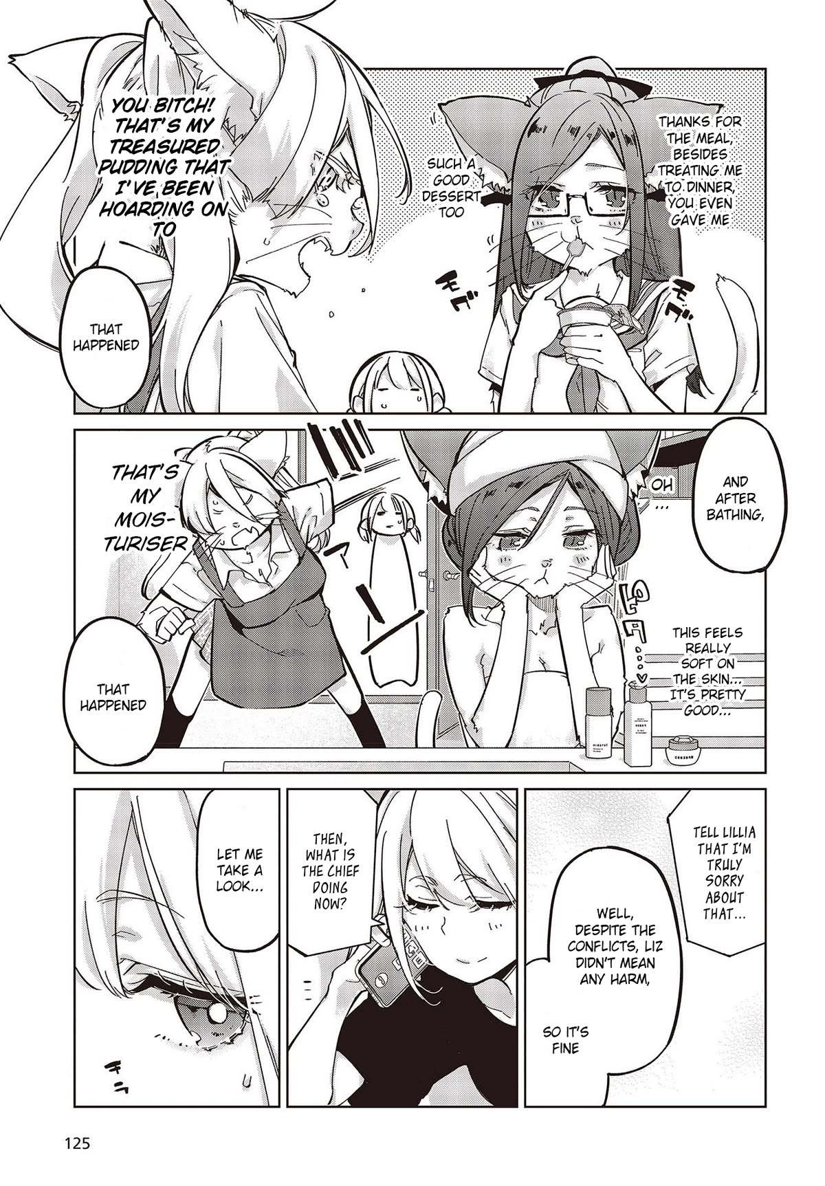 Oroka na Tenshi wa Akuma to Odoru Chapter 82 page 15 - Chapter 82: Friendship Between Cats