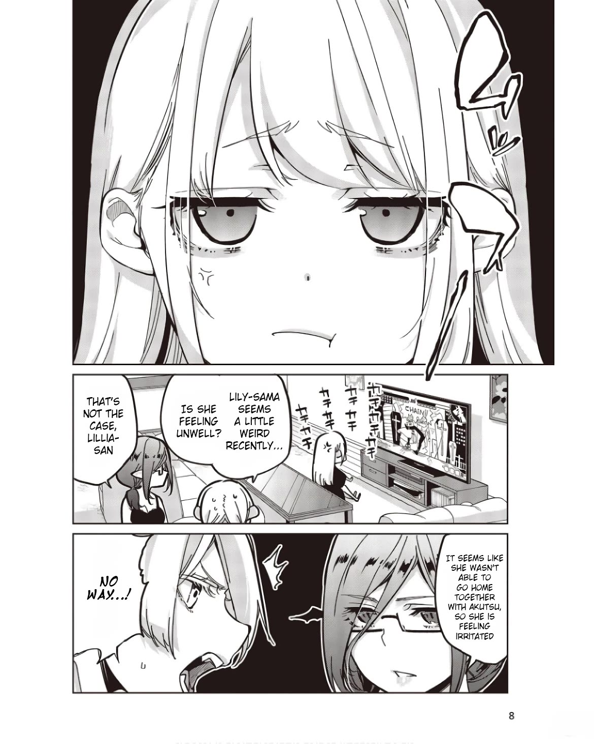 Oroka na Tenshi wa Akuma to Odoru Chapter 83 page 2 - Chapter 83: Frustration