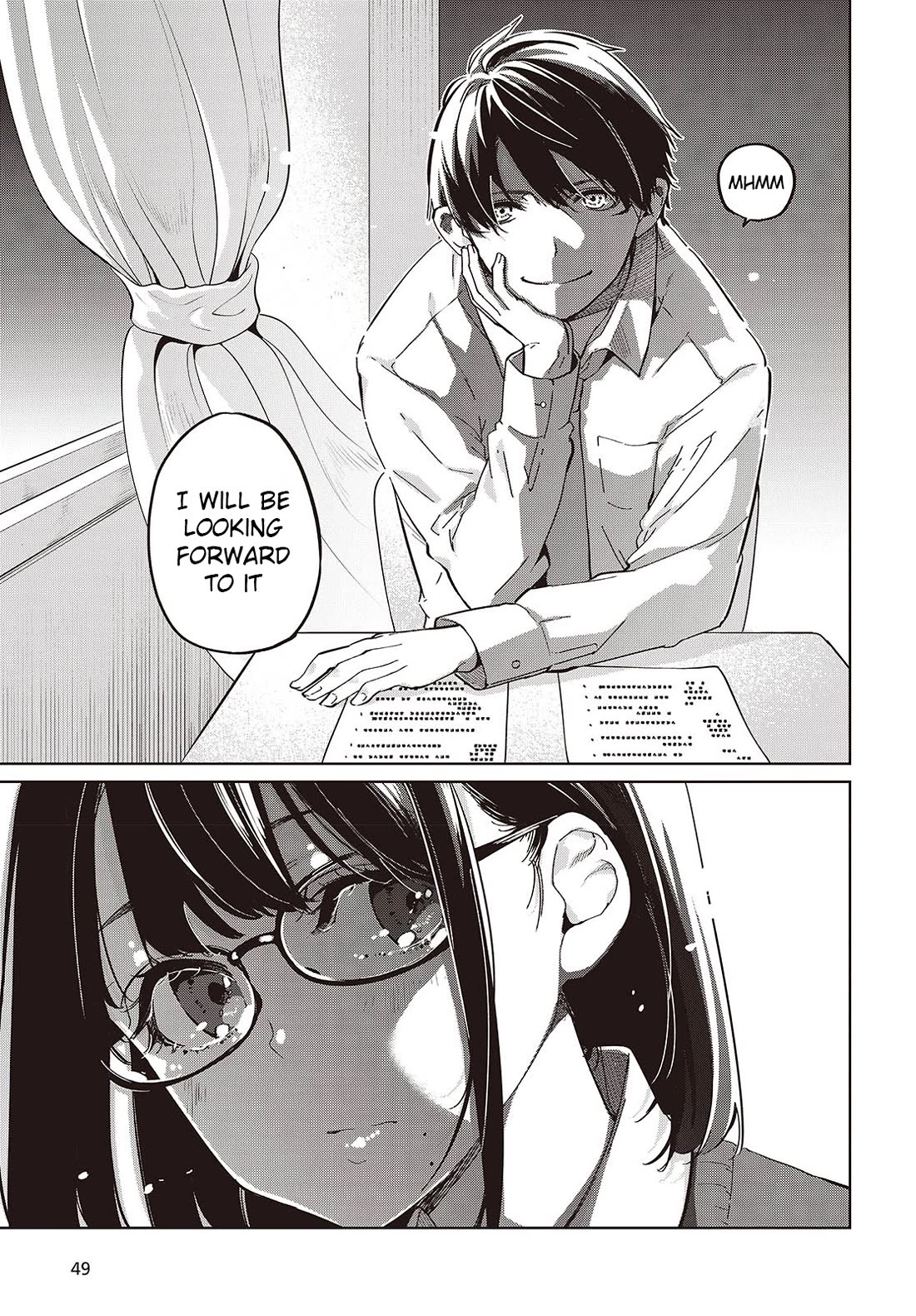 Oroka na Tenshi wa Akuma to Odoru Chapter 85 page 33 - Chapter 85: The Night Before