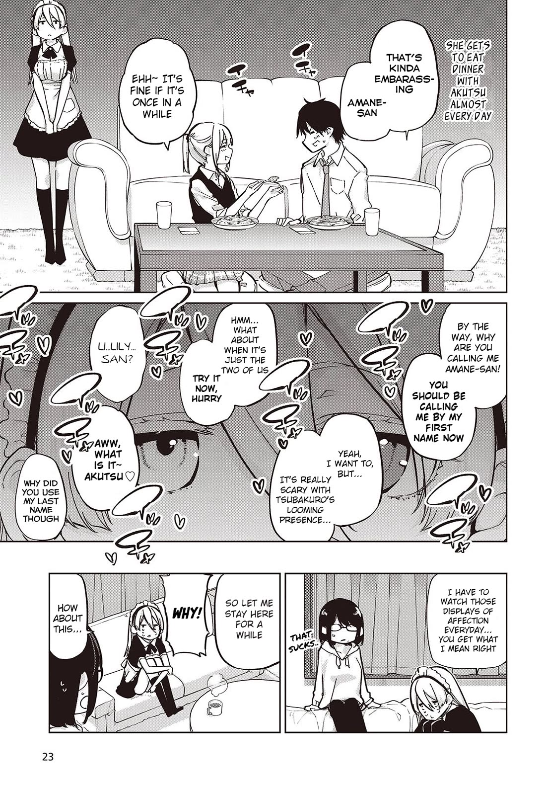 Oroka na Tenshi wa Akuma to Odoru Chapter 85 page 7 - Chapter 85: The Night Before