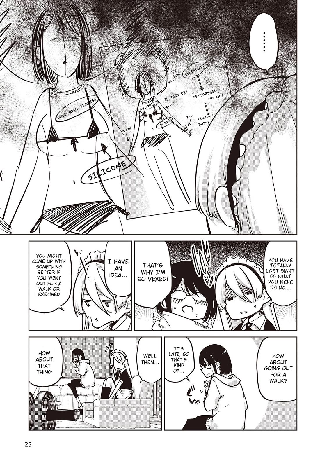 Oroka na Tenshi wa Akuma to Odoru Chapter 85 page 9 - Chapter 85: The Night Before
