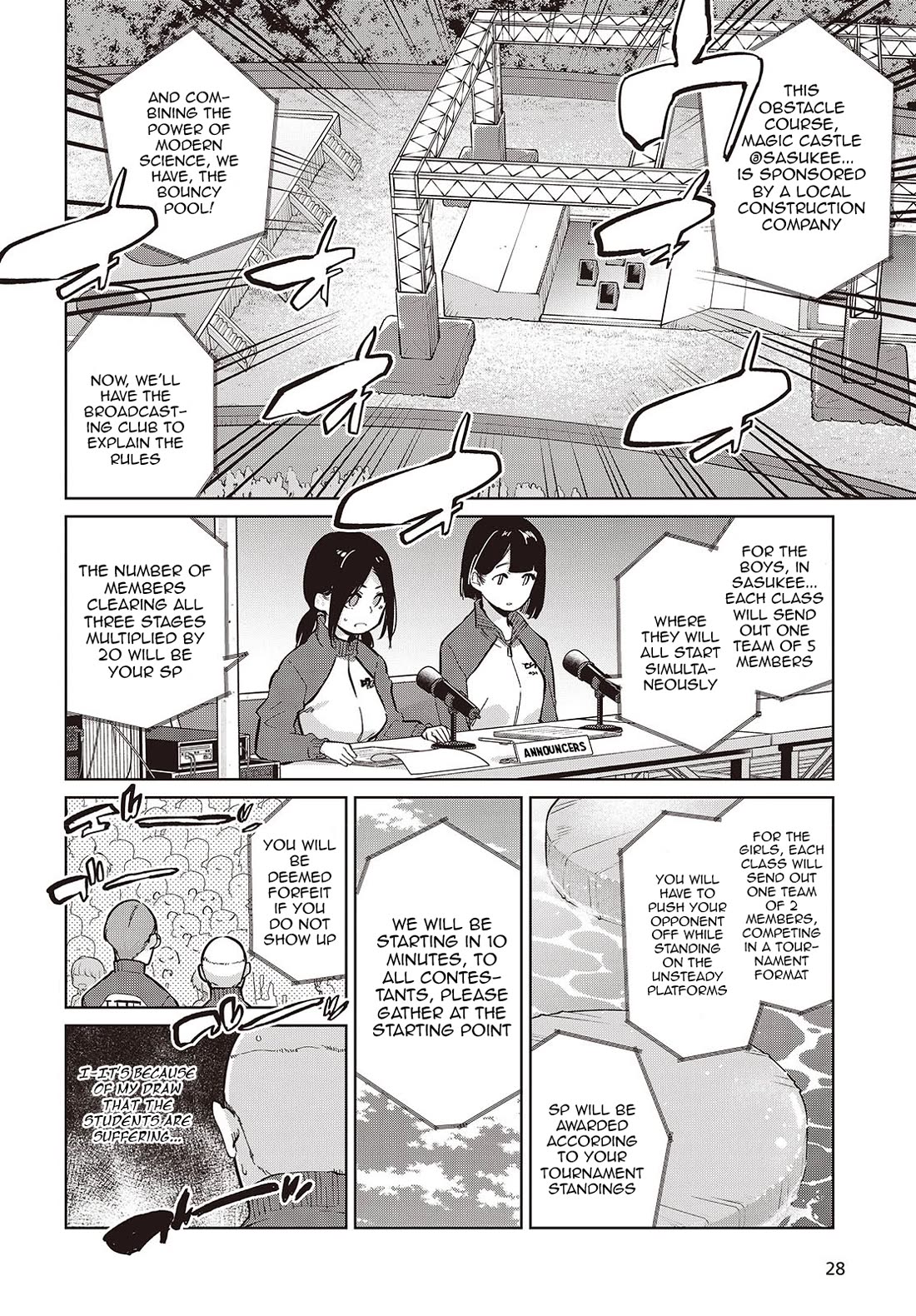 Oroka na Tenshi wa Akuma to Odoru Chapter 86 page 4 - Chapter 86: Sports-Cultural Festival Part 1