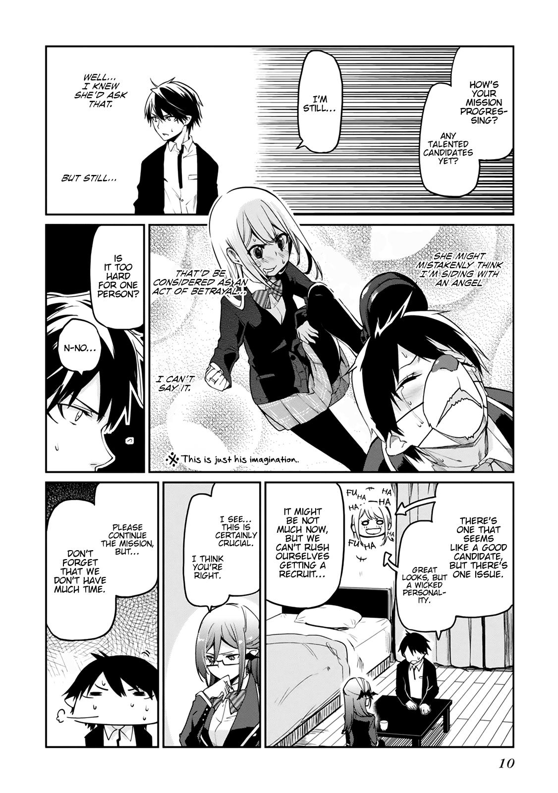 Oroka na Tenshi wa Akuma to Odoru Chapter 9 page 12 - Chapter 9: Apple of Eden