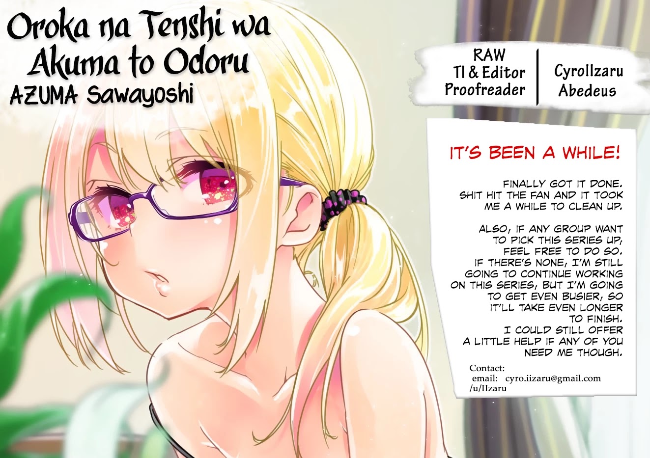 Oroka na Tenshi wa Akuma to Odoru Chapter 9 page 35 - Chapter 9: Apple of Eden