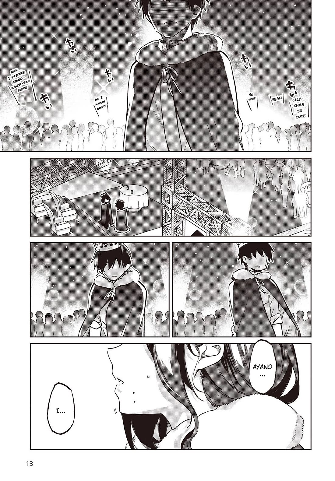 Oroka na Tenshi wa Akuma to Odoru Chapter 95 page 9 - Chapter 95: Ayanokouji Ayane