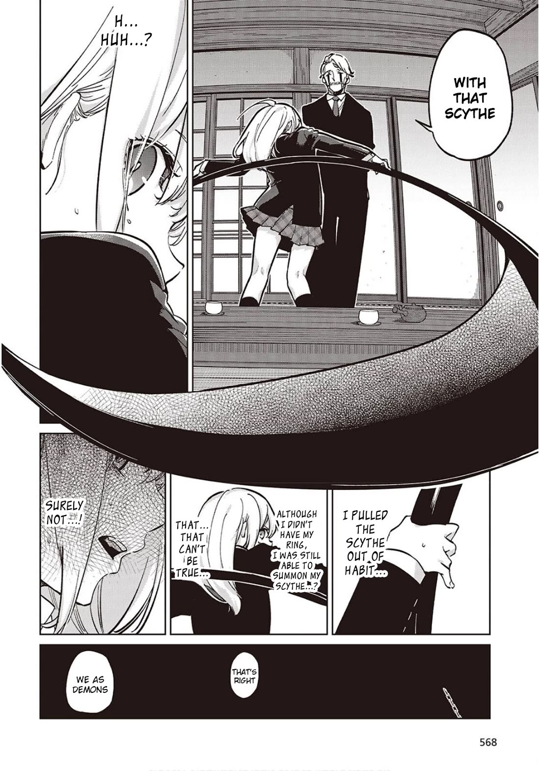 Oroka na Tenshi wa Akuma to Odoru Chapter 98 page 18 - Chapter 98: Yuri and Yoru