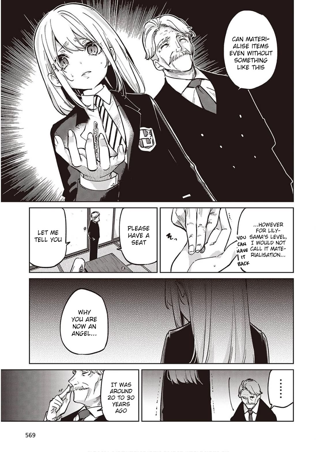 Oroka na Tenshi wa Akuma to Odoru Chapter 98 page 19 - Chapter 98: Yuri and Yoru