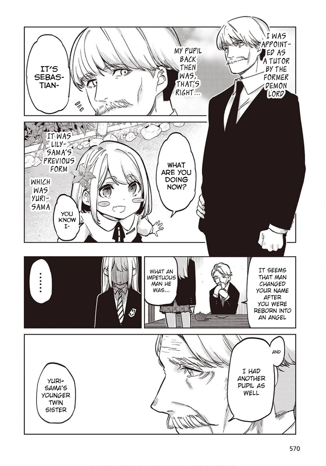 Oroka na Tenshi wa Akuma to Odoru Chapter 98 page 20 - Chapter 98: Yuri and Yoru