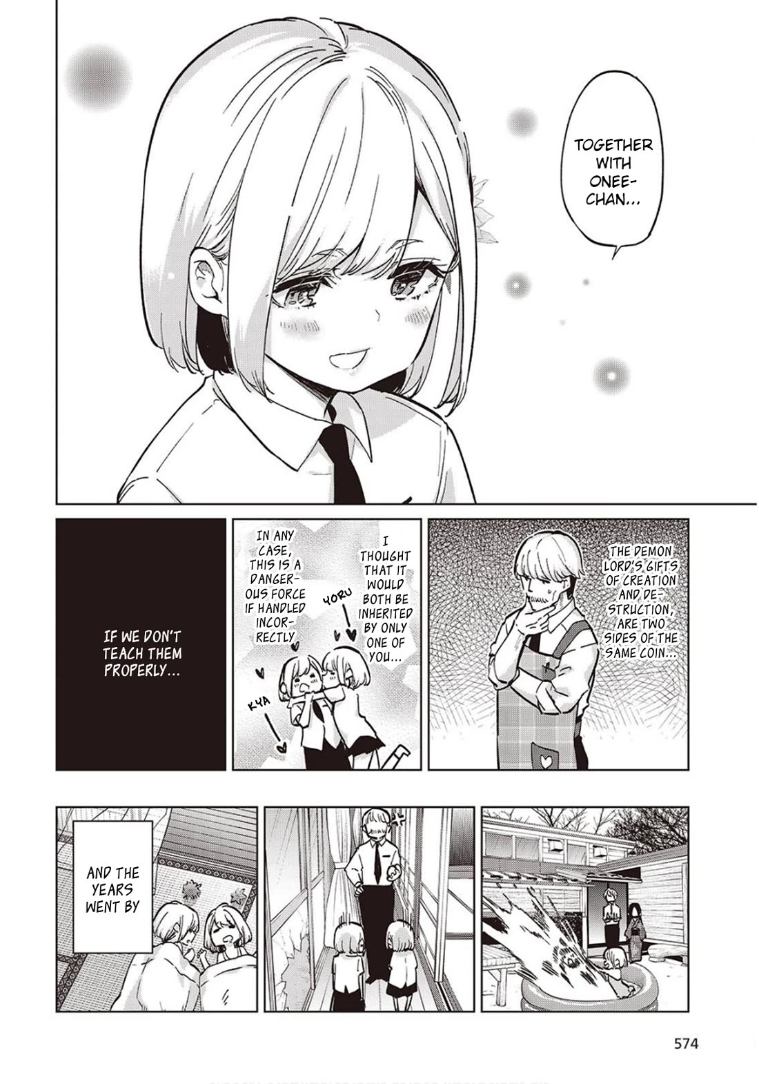Oroka na Tenshi wa Akuma to Odoru Chapter 98 page 24 - Chapter 98: Yuri and Yoru