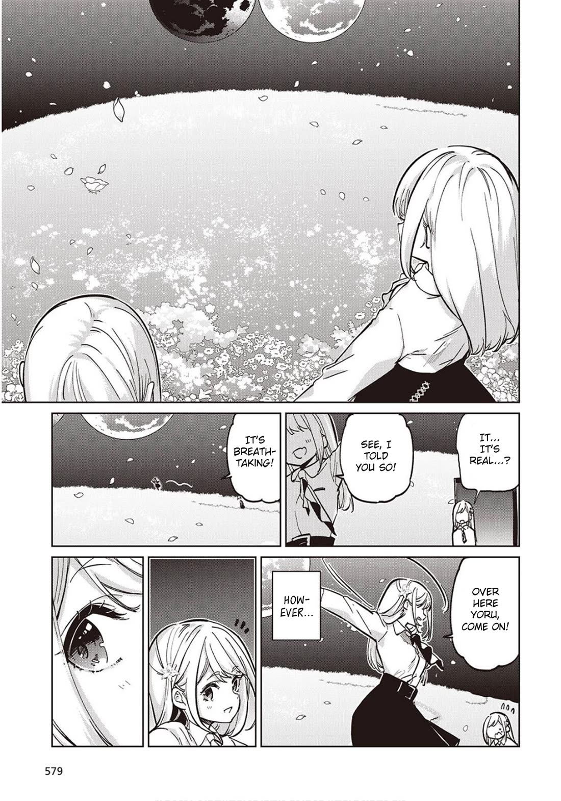 Oroka na Tenshi wa Akuma to Odoru Chapter 98 page 29 - Chapter 98: Yuri and Yoru