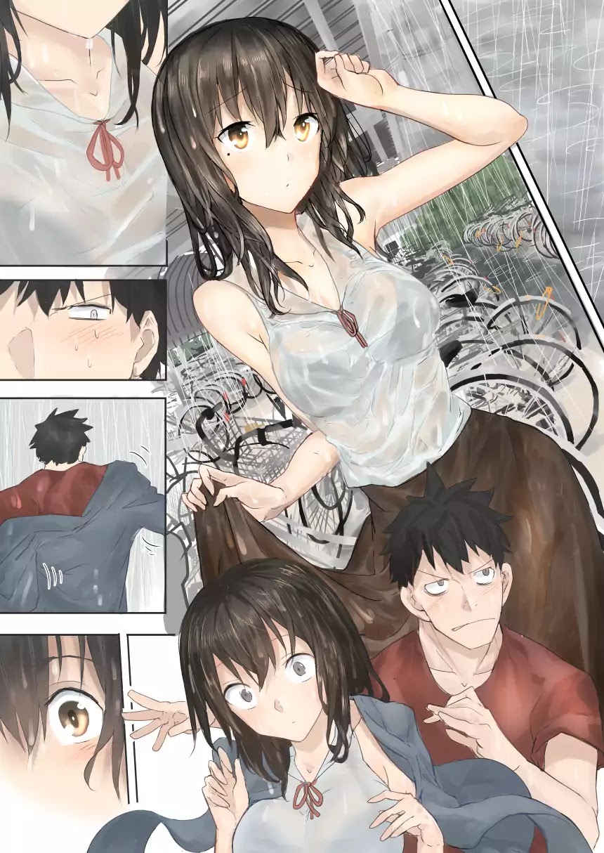 Osananajimi ni najimitai Chapter 0.7 page 1 - Chapter 0.7: Childhood Friend & Rain Shelter