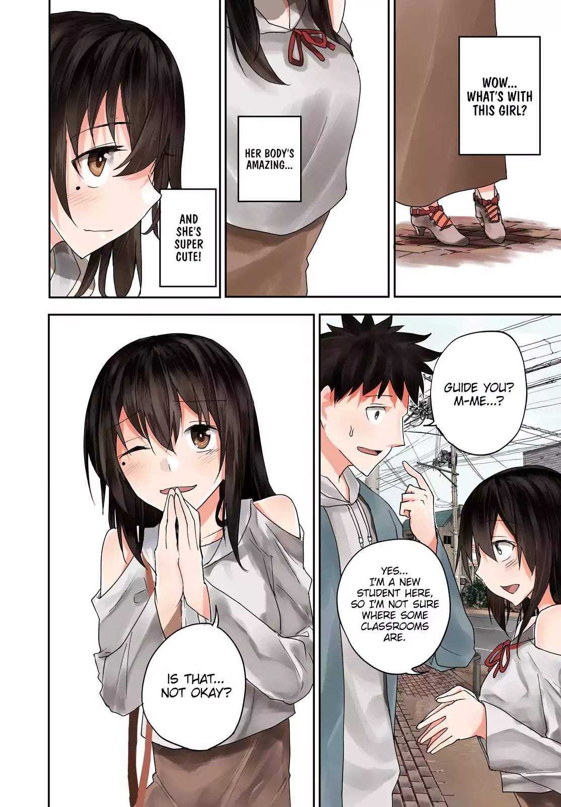 Osananajimi ni najimitai Chapter 1 page 4 - Chapter 1: Who Are You?