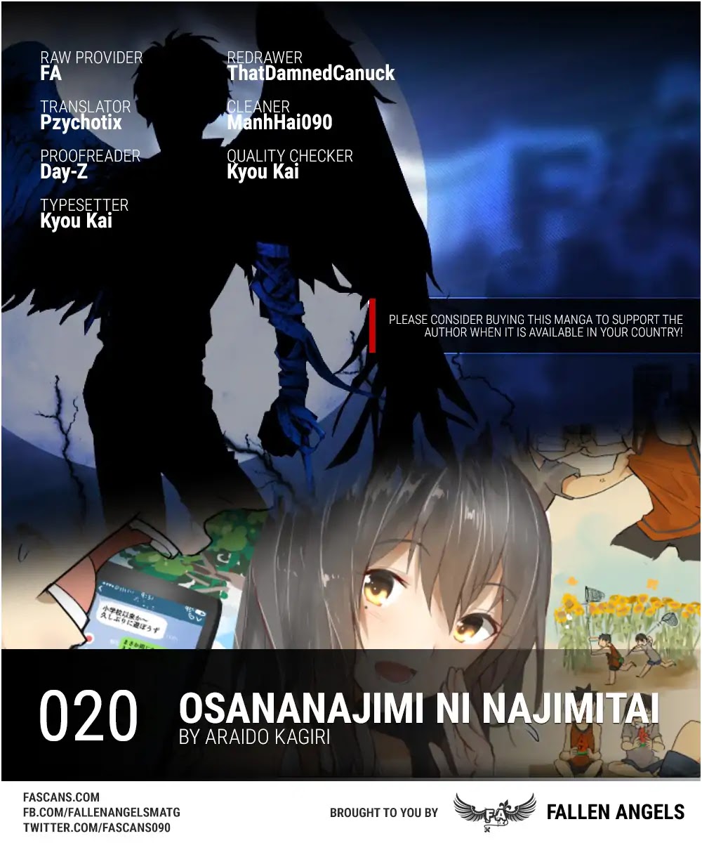 Osananajimi ni najimitai Chapter 20 page 1 - Chapter 20: I Want to Go Home with My Childhood Friend