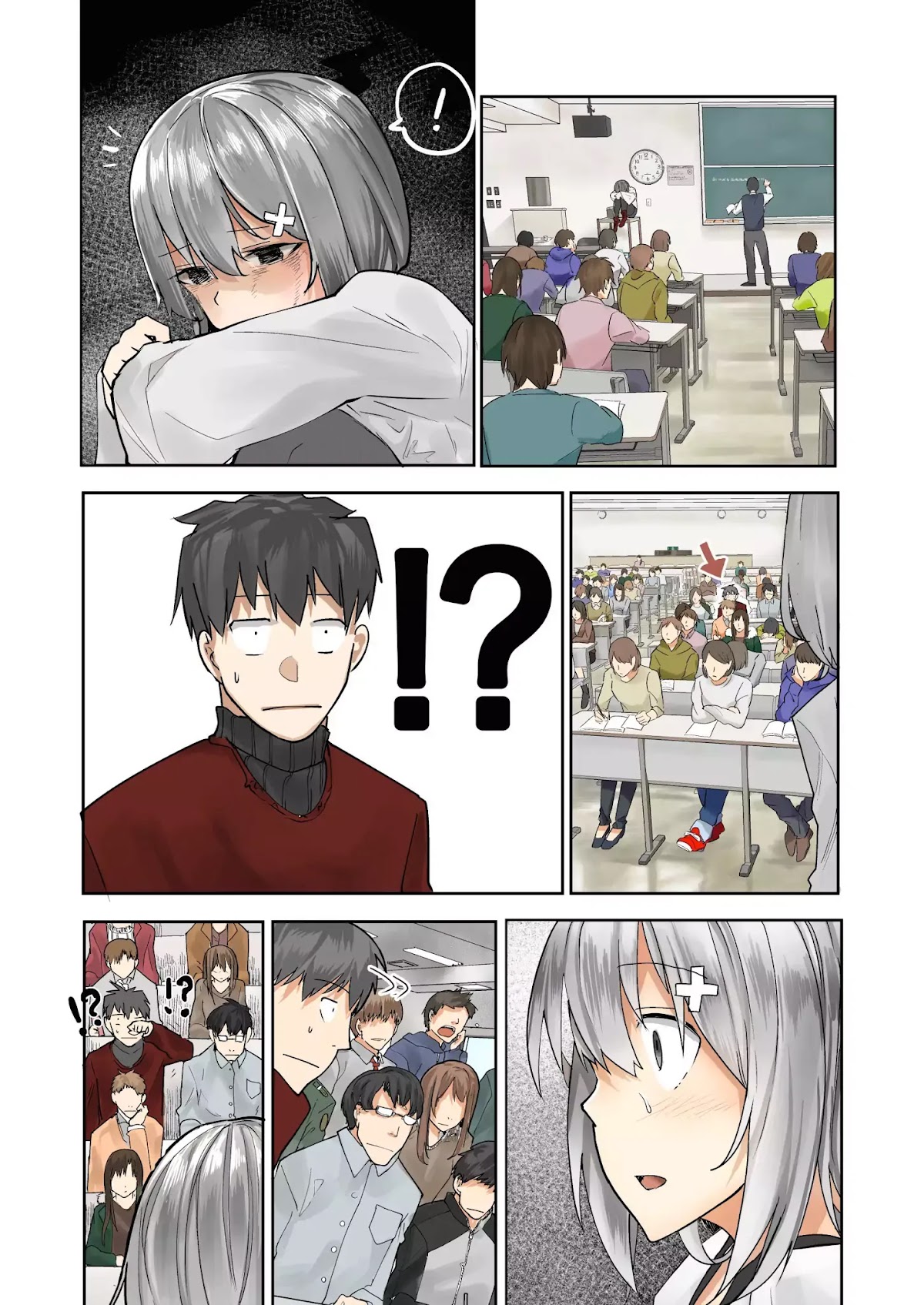 Osananajimi ni najimitai Chapter 3.5 page 2 - Chapter 3.5: "You can see me...?"
