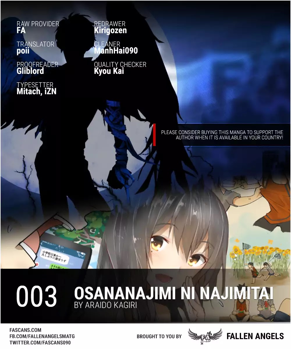 Osananajimi ni najimitai Chapter 3 page 1 - Chapter 3: I Want To Get Along With My Childhood Friend