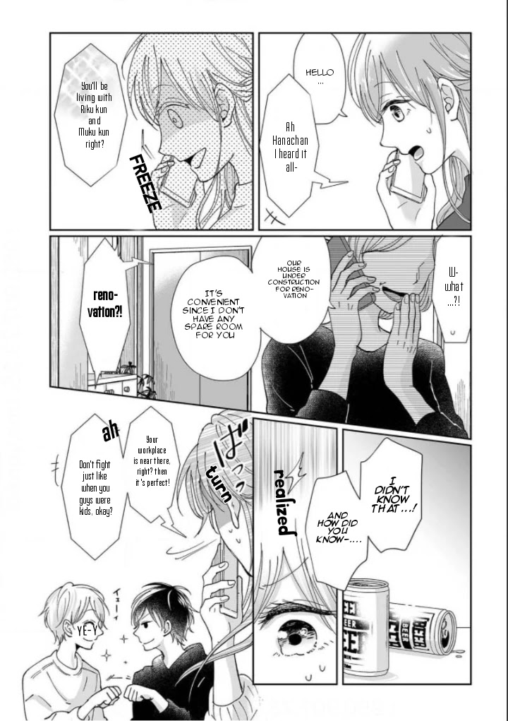 Osananajimi wa Ichi Tamagosei no Shishi Supadari Futago to Torotoro 3 nin Seikatsu Chapter 1 page 21 - Chapter 1