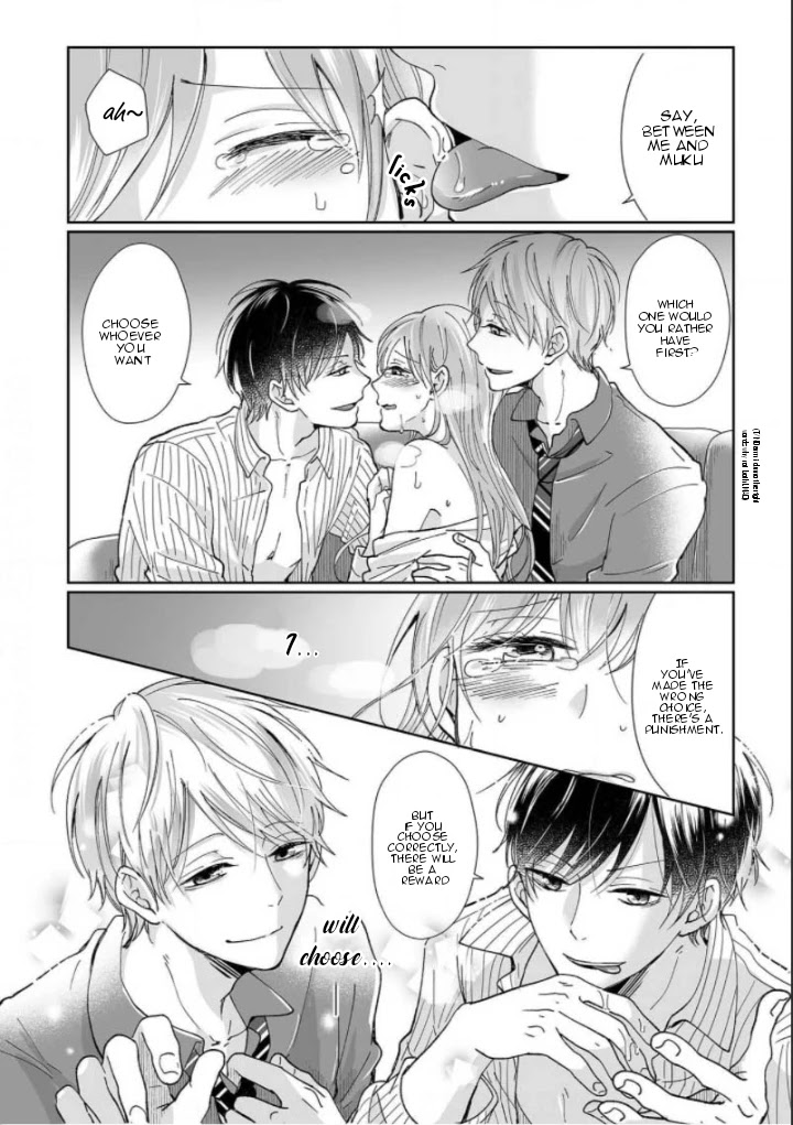 Osananajimi wa Ichi Tamagosei no Shishi Supadari Futago to Torotoro 3 nin Seikatsu Chapter 1 page 3 - Chapter 1
