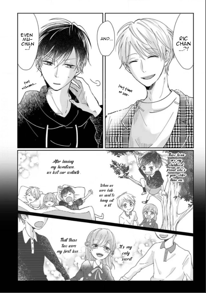 Osananajimi wa Ichi Tamagosei no Shishi Supadari Futago to Torotoro 3 nin Seikatsu Chapter 1 page 5 - Chapter 1