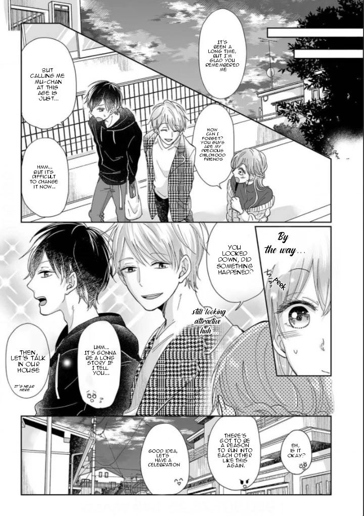Osananajimi wa Ichi Tamagosei no Shishi Supadari Futago to Torotoro 3 nin Seikatsu Chapter 1 page 6 - Chapter 1