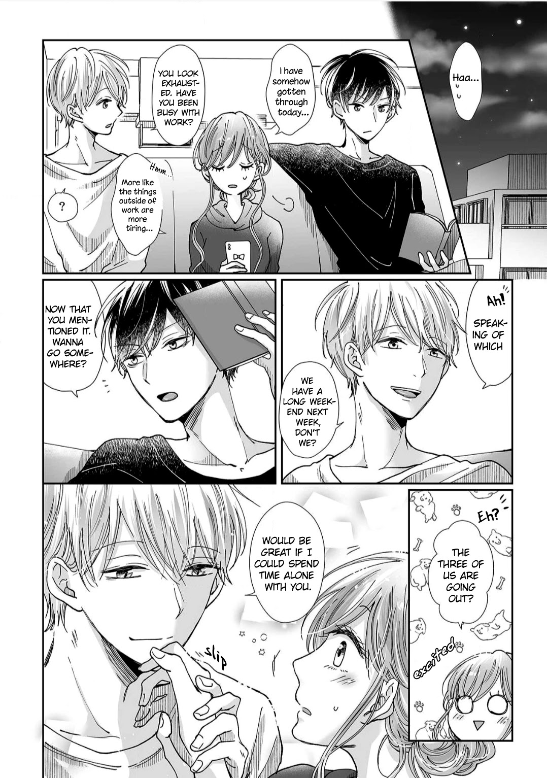 Osananajimi wa Ichi Tamagosei no Shishi Supadari Futago to Torotoro 3 nin Seikatsu Chapter 10 page 19 - Chapter 10
