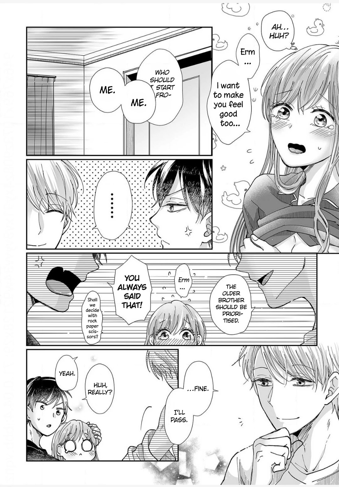 Osananajimi wa Ichi Tamagosei no Shishi Supadari Futago to Torotoro 3 nin Seikatsu Chapter 10 page 5 - Chapter 10