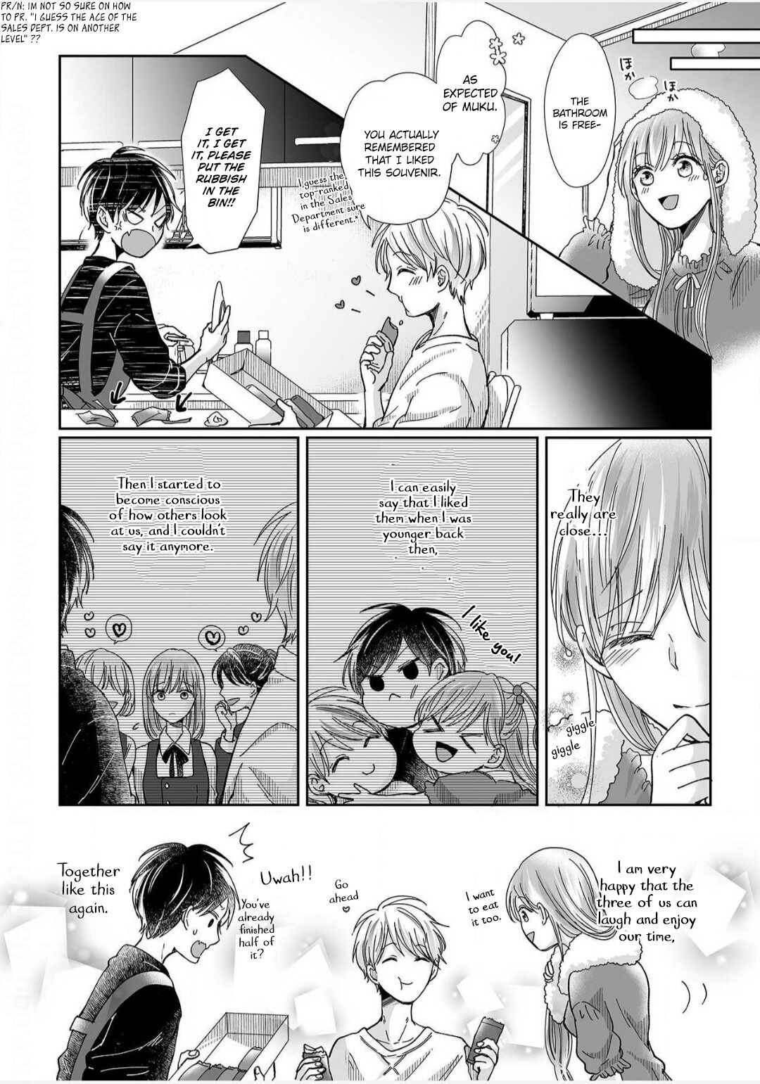 Osananajimi wa Ichi Tamagosei no Shishi Supadari Futago to Torotoro 3 nin Seikatsu Chapter 12 page 21 - Chapter 12