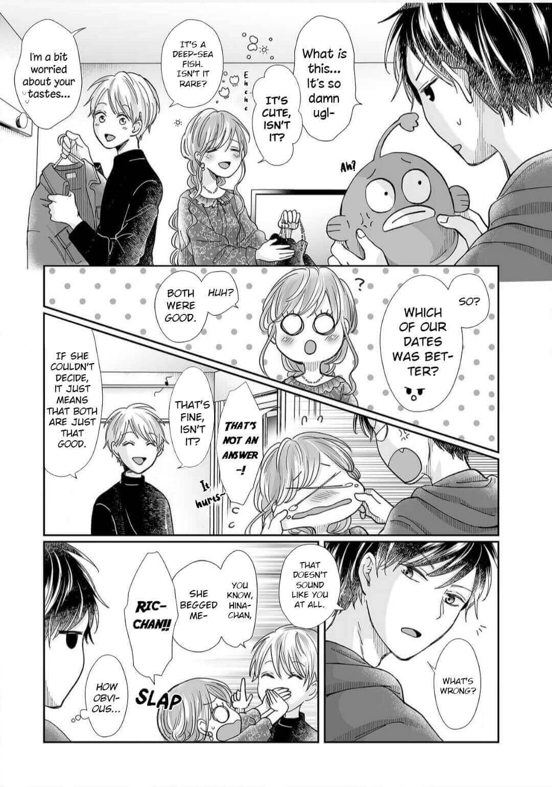 Osananajimi wa Ichi Tamagosei no Shishi Supadari Futago to Torotoro 3 nin Seikatsu Chapter 14 page 21 - Chapter 14