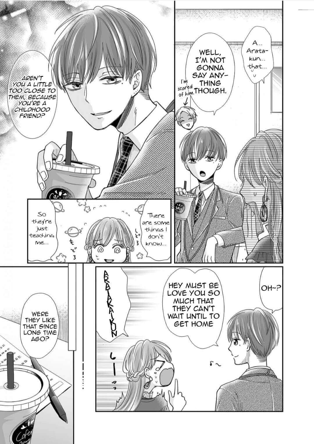 Osananajimi wa Ichi Tamagosei no Shishi Supadari Futago to Torotoro 3 nin Seikatsu Chapter 16 page 13 - Chapter 16
