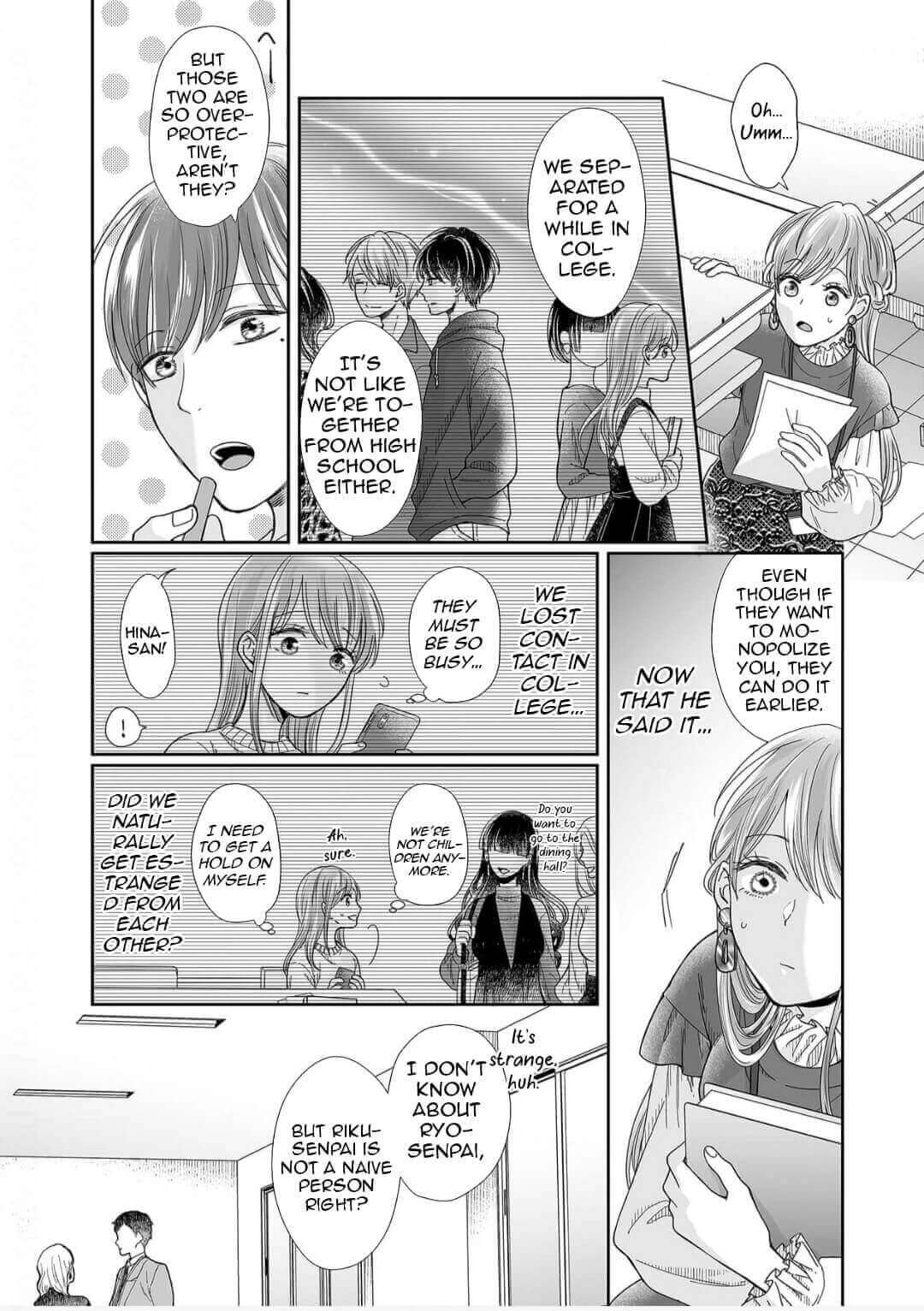 Osananajimi wa Ichi Tamagosei no Shishi Supadari Futago to Torotoro 3 nin Seikatsu Chapter 16 page 14 - Chapter 16