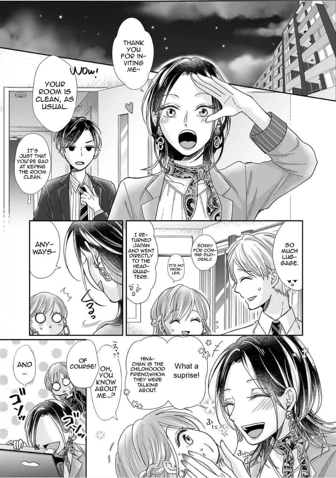 Osananajimi wa Ichi Tamagosei no Shishi Supadari Futago to Torotoro 3 nin Seikatsu Chapter 17 page 15 - Chapter 17