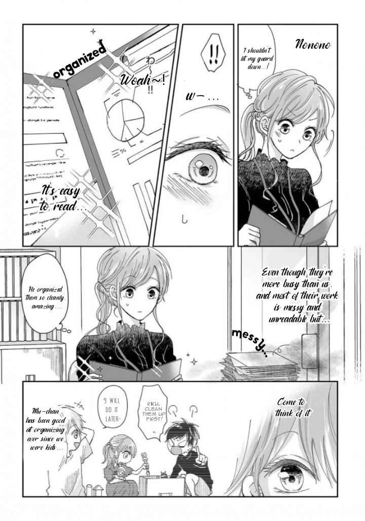 Osananajimi wa Ichi Tamagosei no Shishi Supadari Futago to Torotoro 3 nin Seikatsu Chapter 2 page 3 - Chapter 2