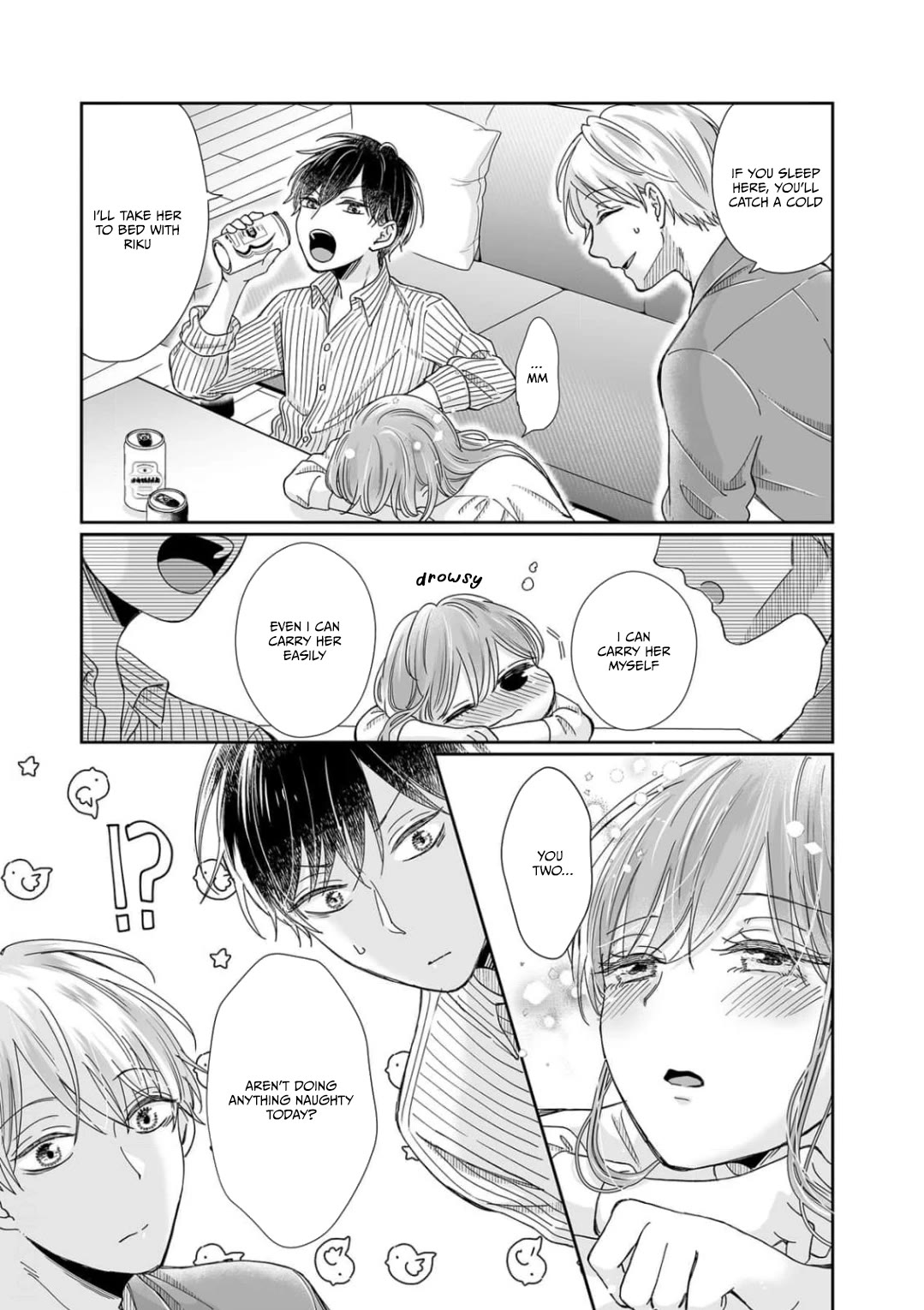 Osananajimi wa Ichi Tamagosei no Shishi Supadari Futago to Torotoro 3 nin Seikatsu Chapter 20 page 16 - Chapter 20