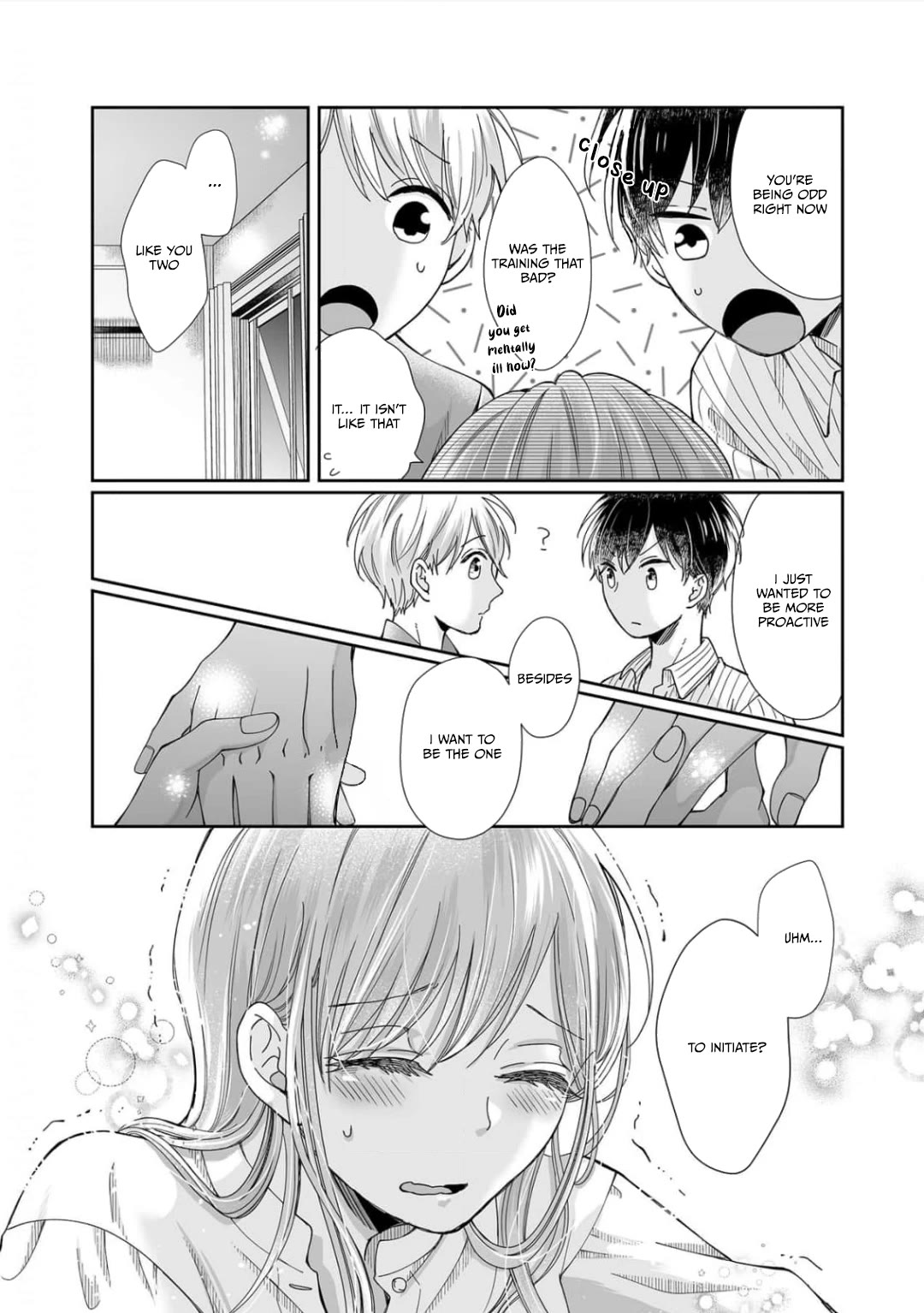 Osananajimi wa Ichi Tamagosei no Shishi Supadari Futago to Torotoro 3 nin Seikatsu Chapter 20 page 17 - Chapter 20